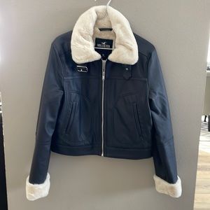 Hollister Black Bomber Jacket